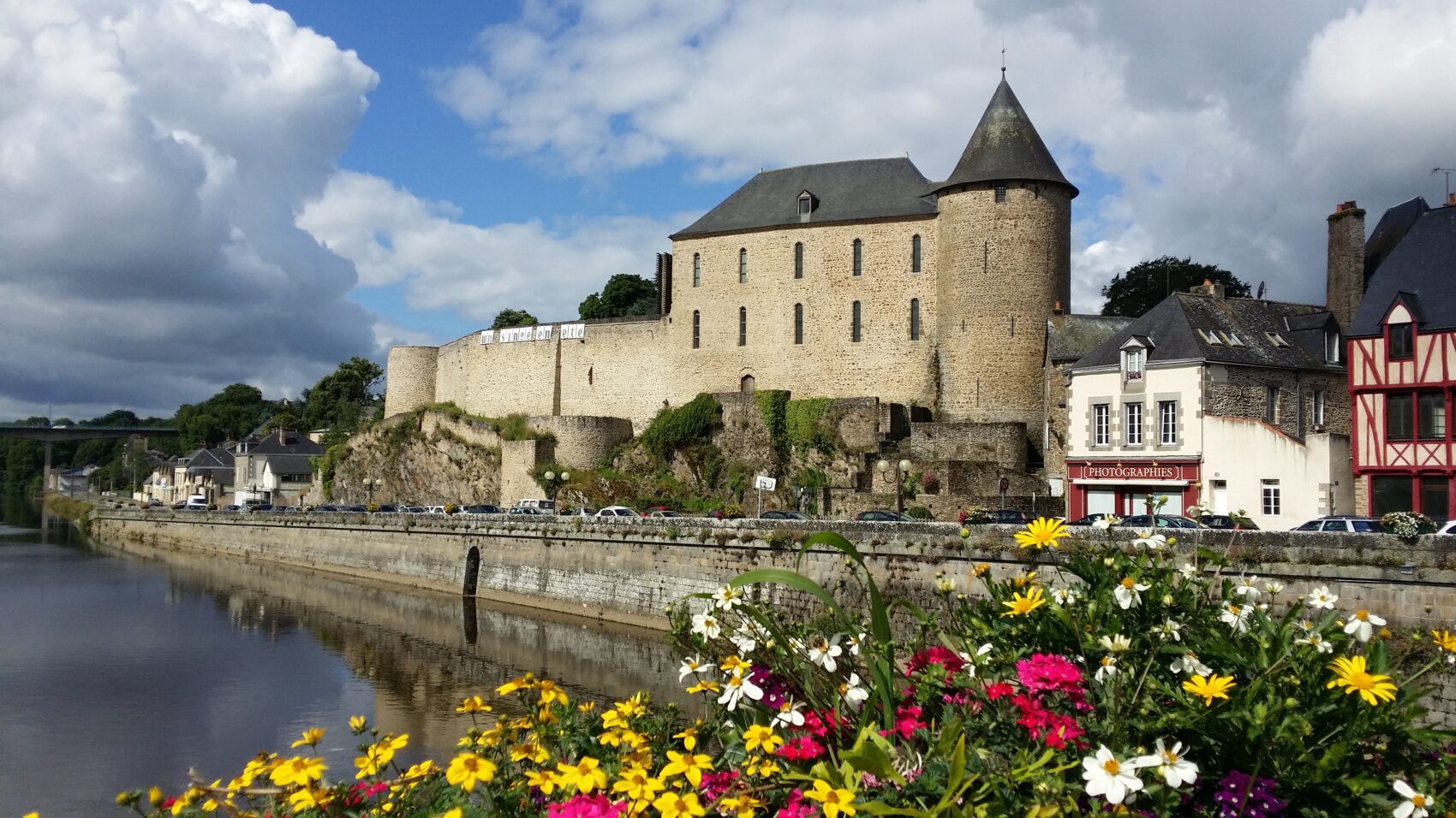 de plaats Mayenne