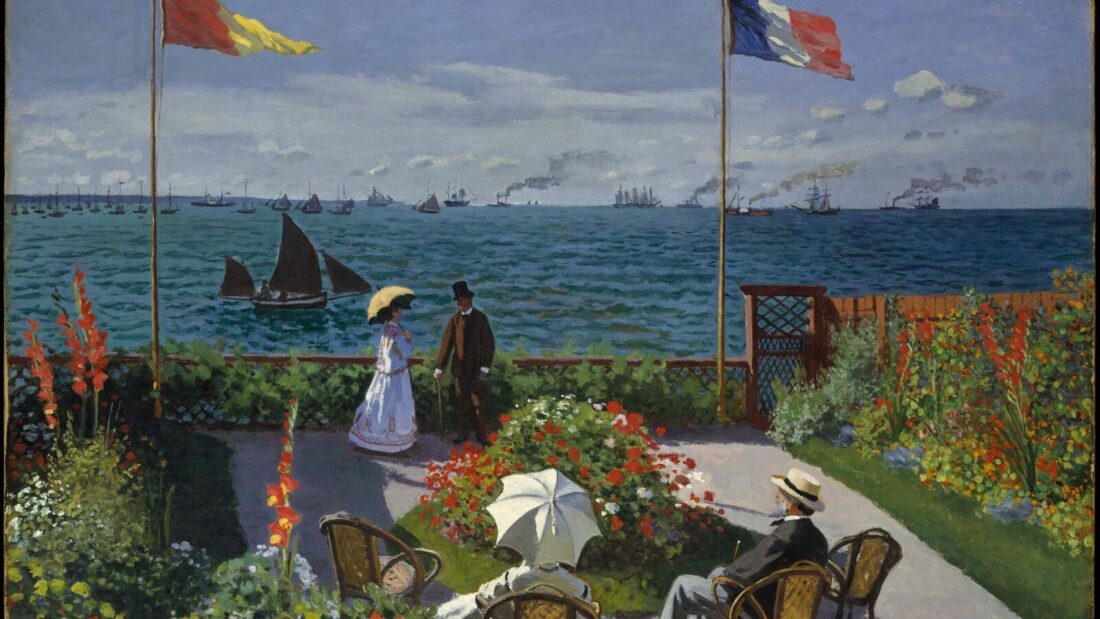 Claude Monet, Terras in Sainte-Adresse, The Metropolitan Museum of Art
