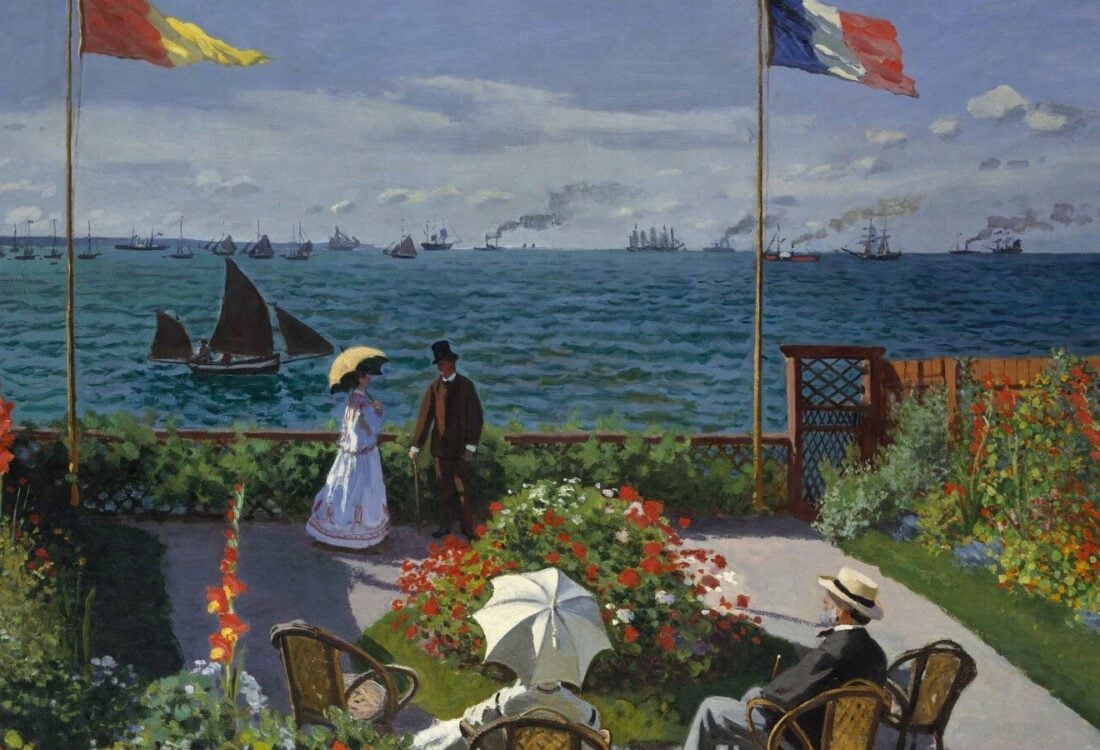 Claude Monet, Terras in Sainte-Adresse, The Metropolitan Museum of Art