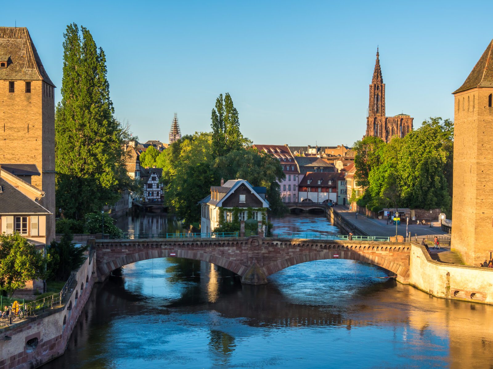 “Petite France” in Strasbourg, France