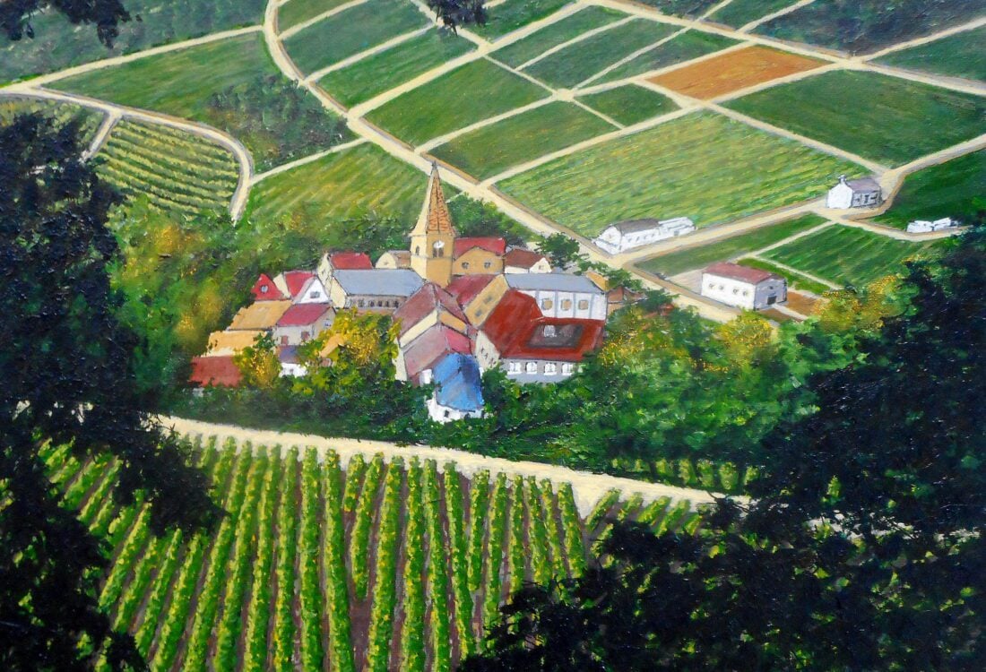 1. Wijndorp in Bourgogne, Pernand-Vergelesses