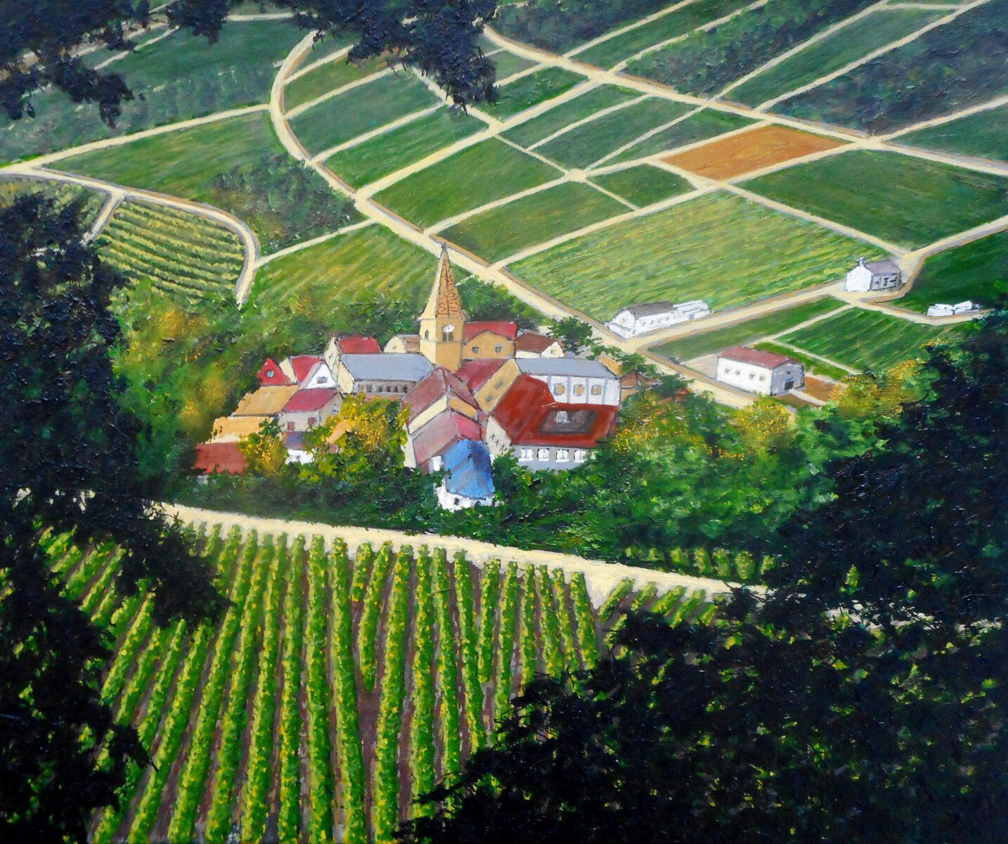 1. Wijndorp in Bourgogne, Pernand-Vergelesses