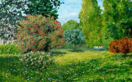 4. Lente in het Parc Monceau, Parijs