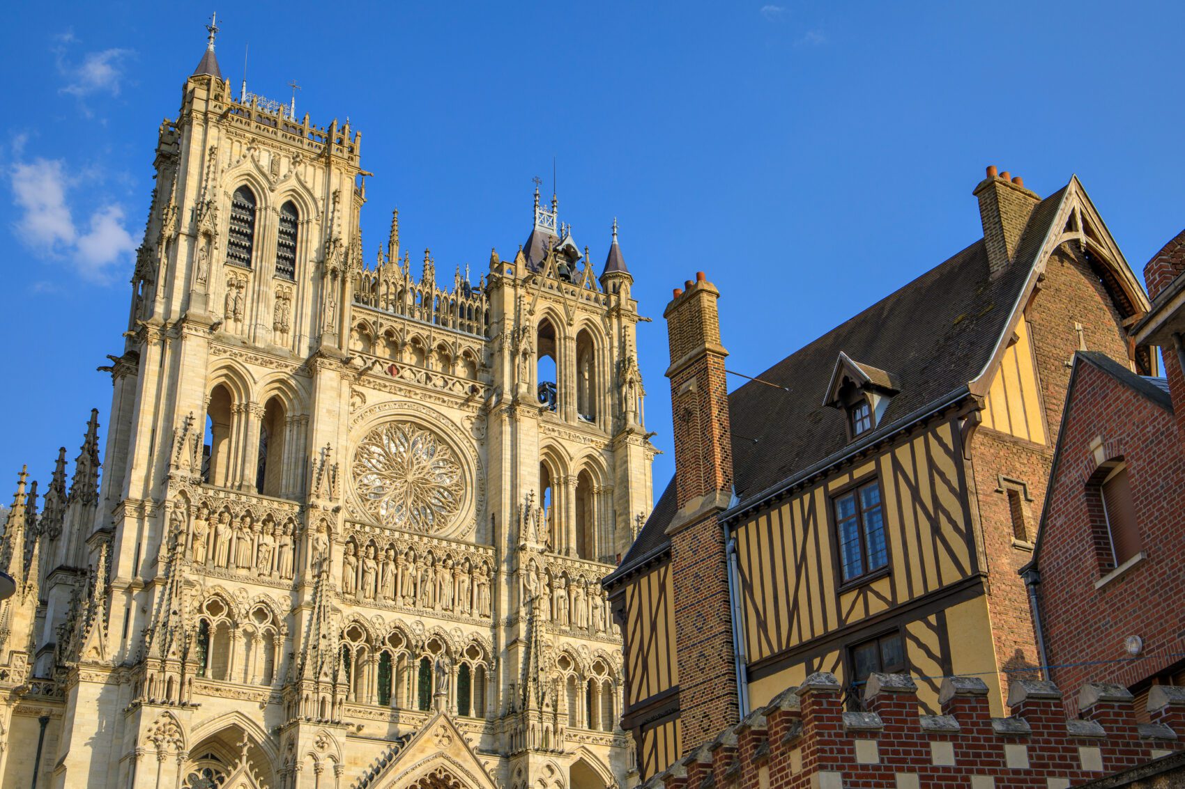 The,Cathedral,Basilica,Of,Our,Lady,Of,Amiens,,France