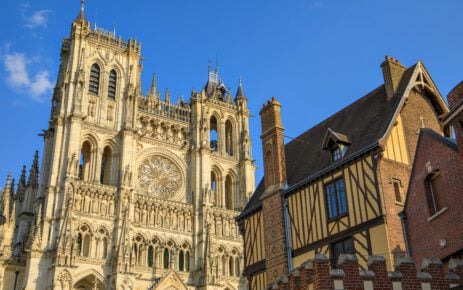 The,Cathedral,Basilica,Of,Our,Lady,Of,Amiens,,France